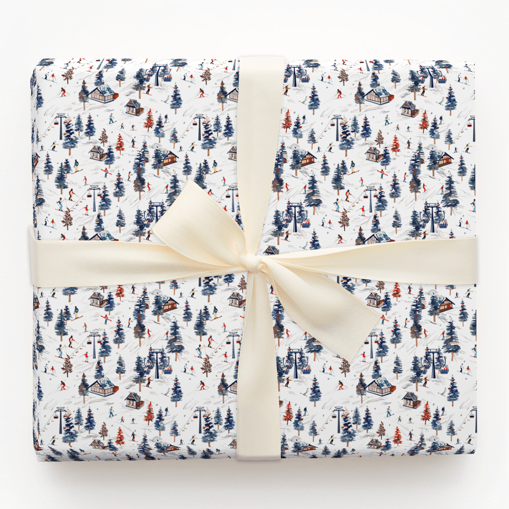 Winter Vacation - Wrapping Paper - Aspen & Arlo