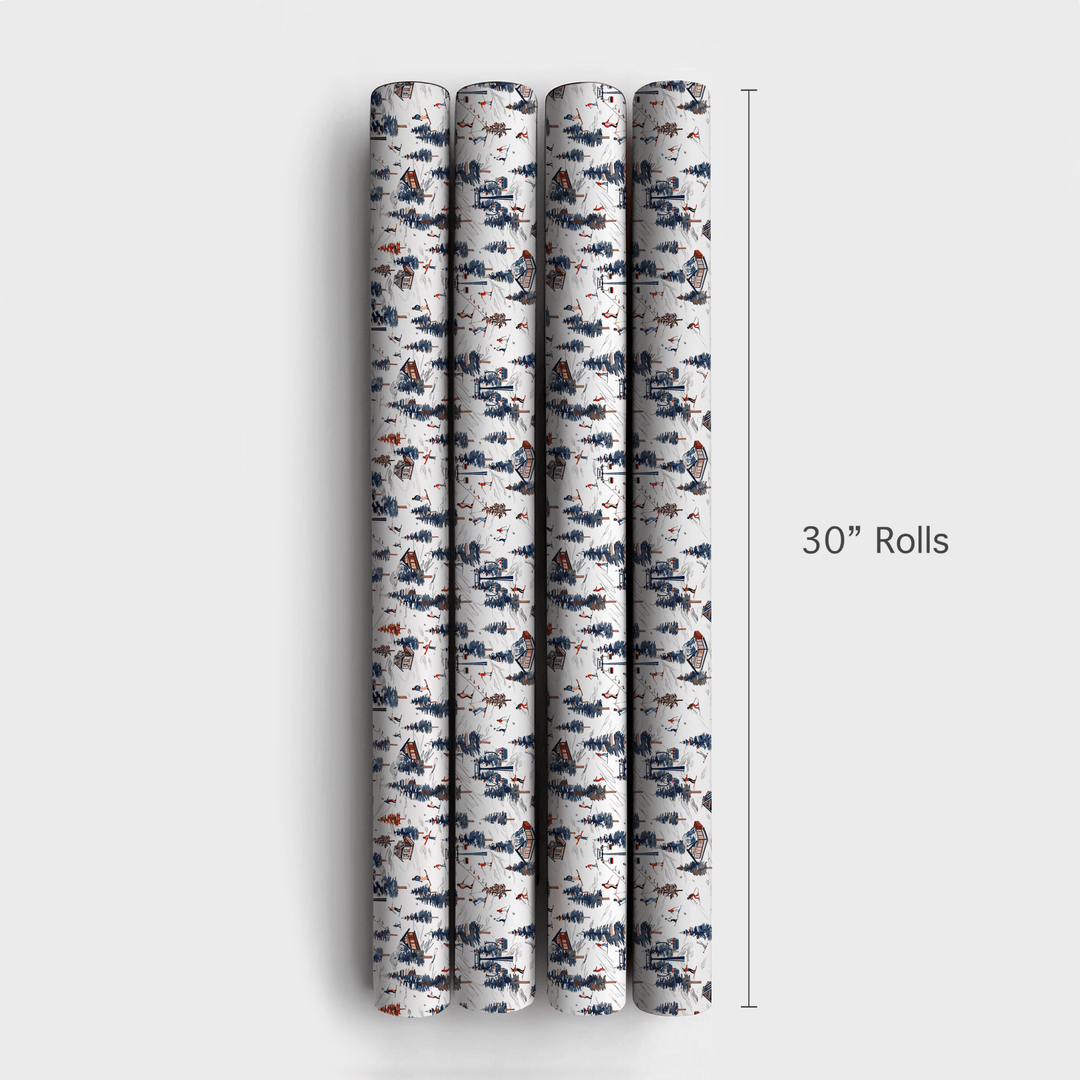Winter Vacation - Wrapping Paper - Aspen & Arlo