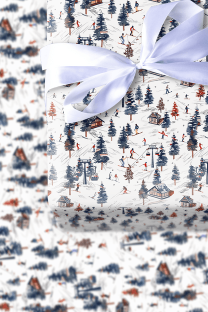 Winter Vacation - Wrapping Paper - Aspen & Arlo