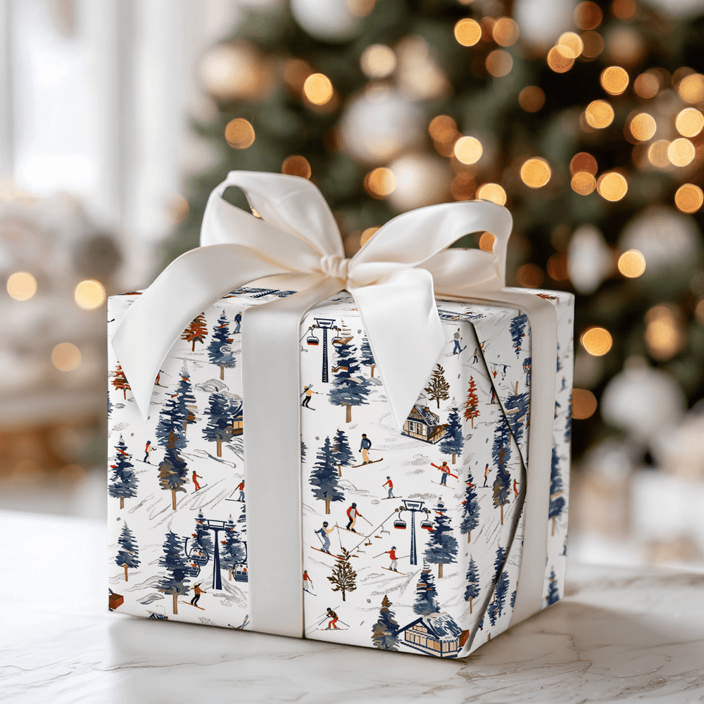 Winter Vacation - Wrapping Paper - Aspen & Arlo