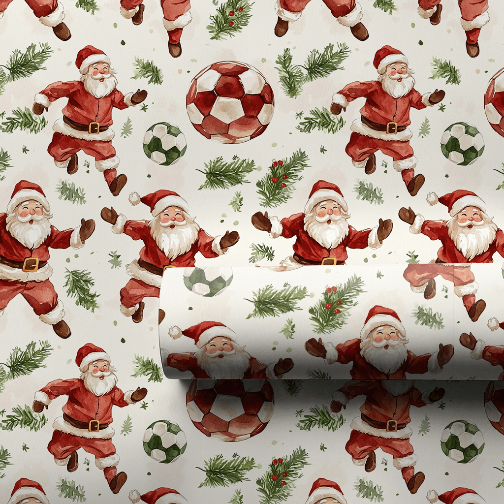 Jolly Goalkeeper - Wrapping Paper - Aspen & Arlo
