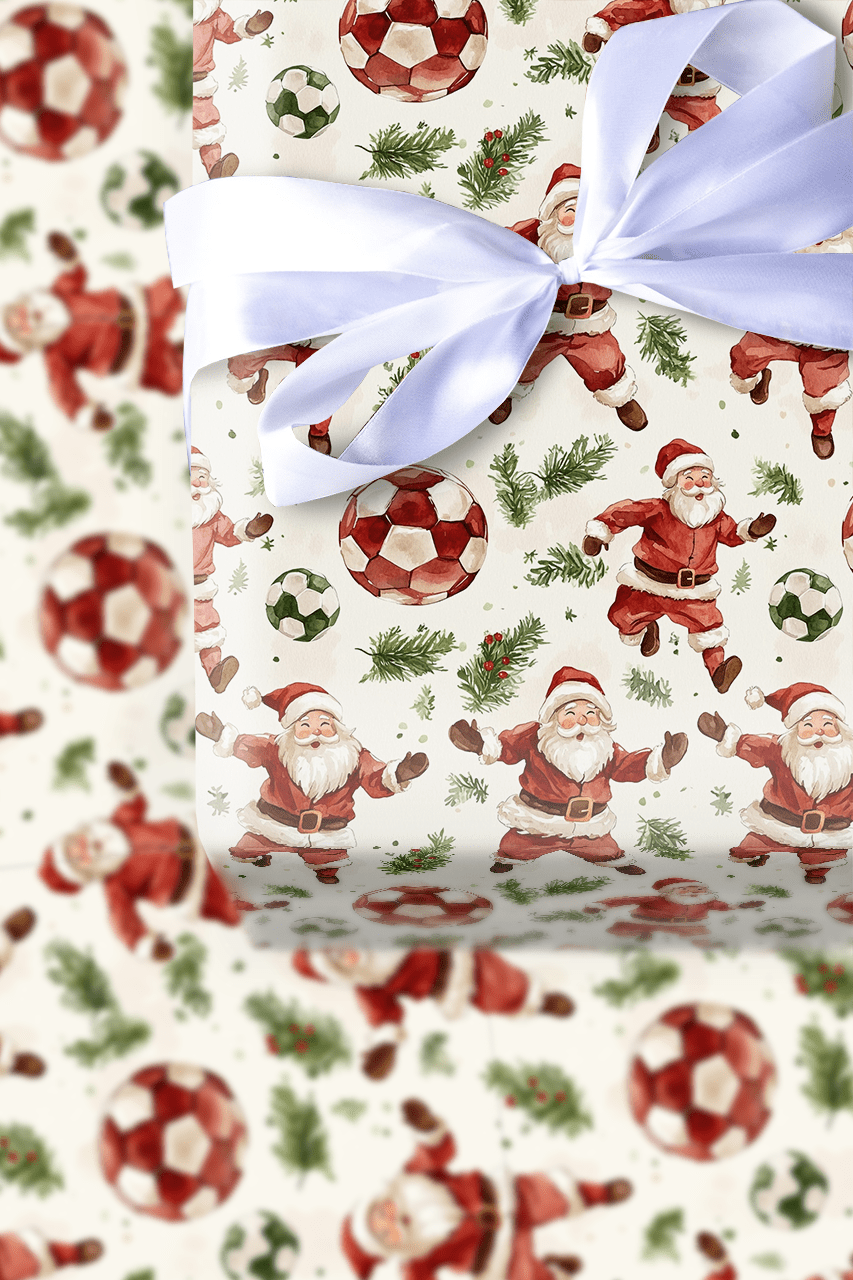 Jolly Goalkeeper - Wrapping Paper - Aspen & Arlo