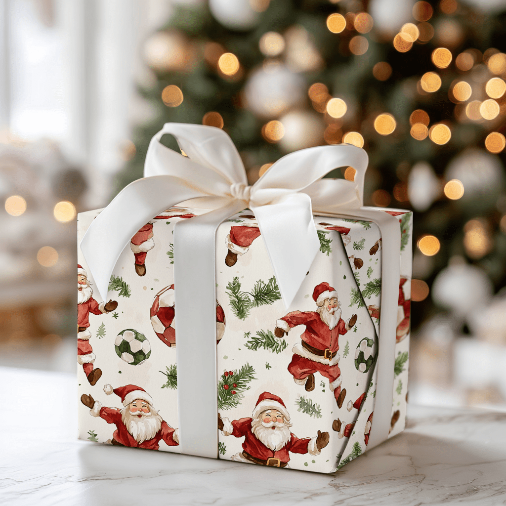 Jolly Goalkeeper - Wrapping Paper - Aspen & Arlo