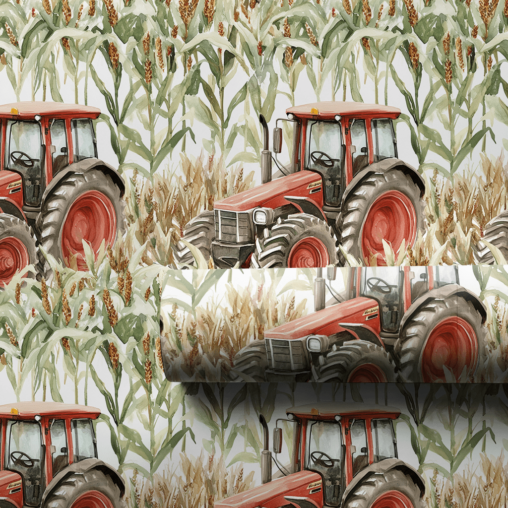 Harvest Hustle - Wrapping Paper - Aspen & Arlo