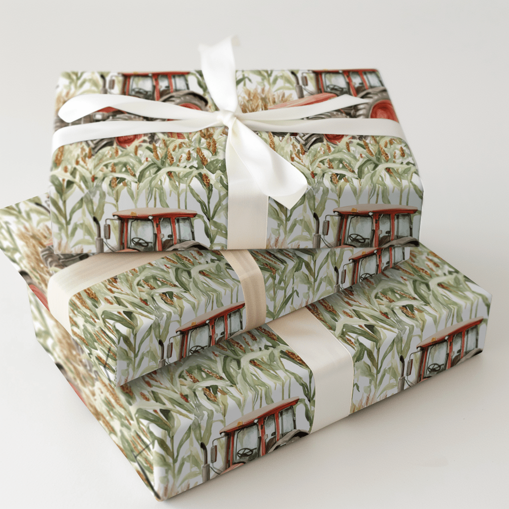 Harvest Hustle - Wrapping Paper - Aspen & Arlo
