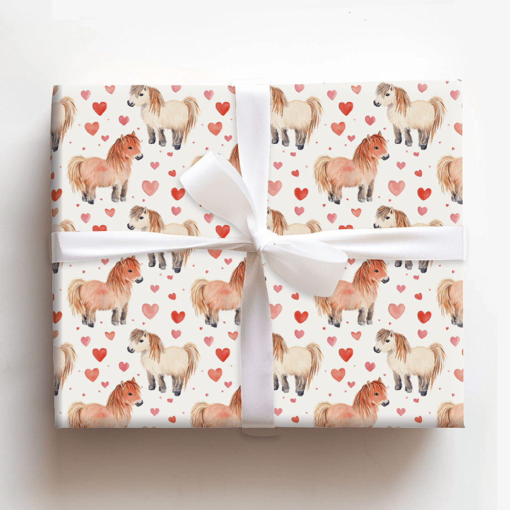 Shetland Valentine - Wrapping Paper - Aspen & Arlo