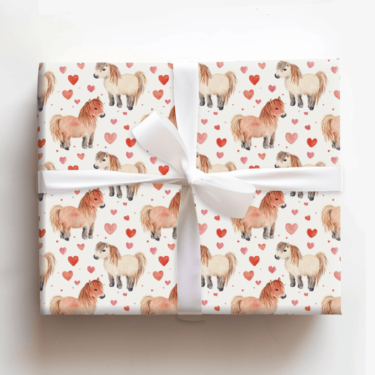 Shetland Valentine - Wrapping Paper - Aspen & Arlo