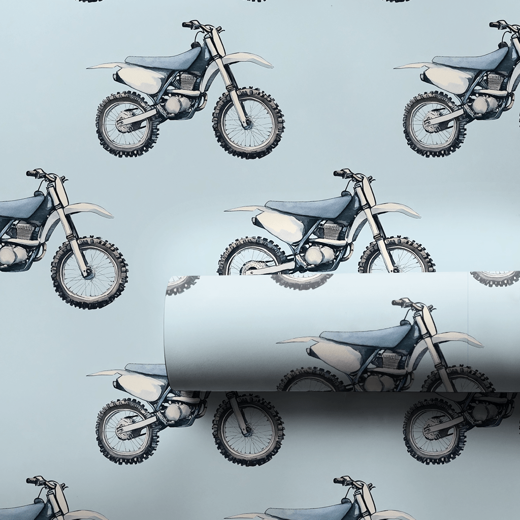 Blue Throttle - Wrapping Paper - Aspen & Arlo