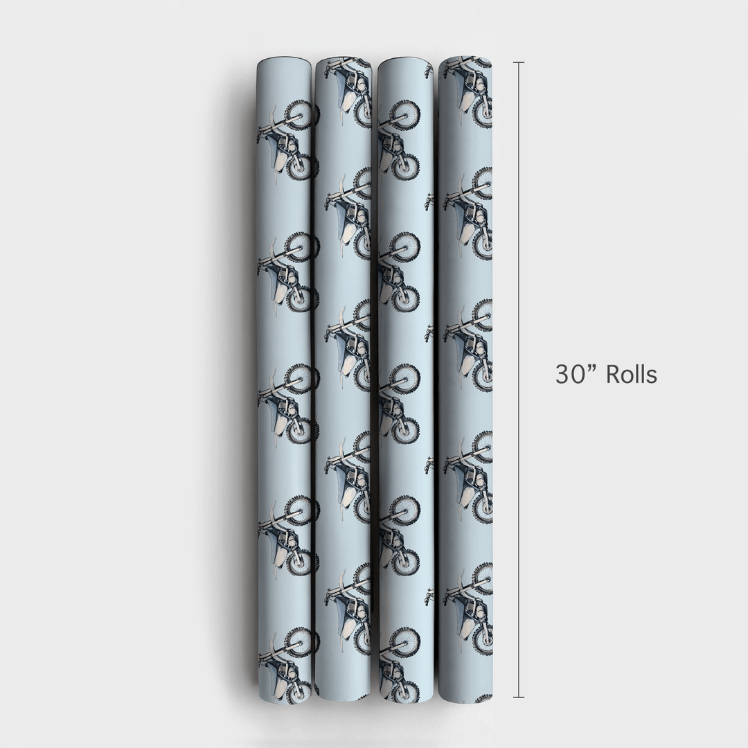 Blue Throttle - Wrapping Paper - Aspen & Arlo
