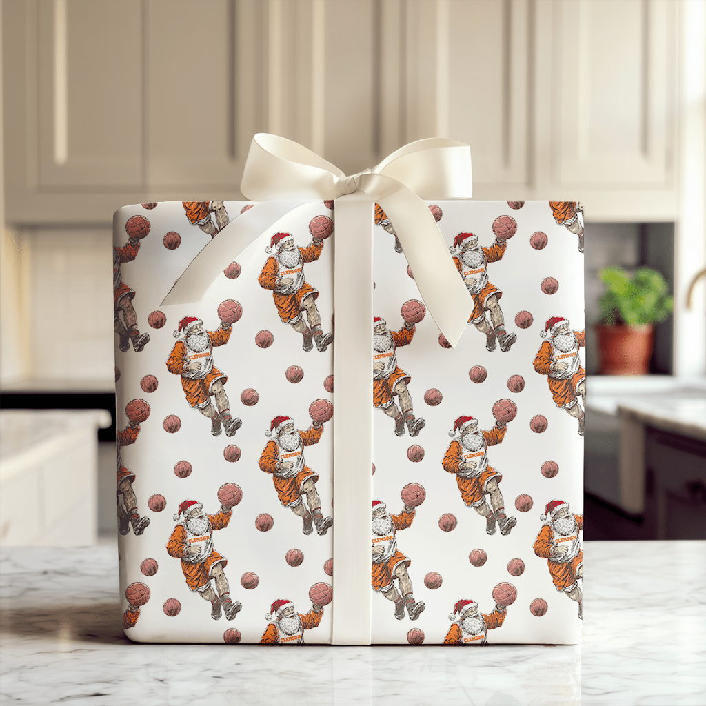 Orange & Jolly - Wrapping Paper - Aspen & Arlo