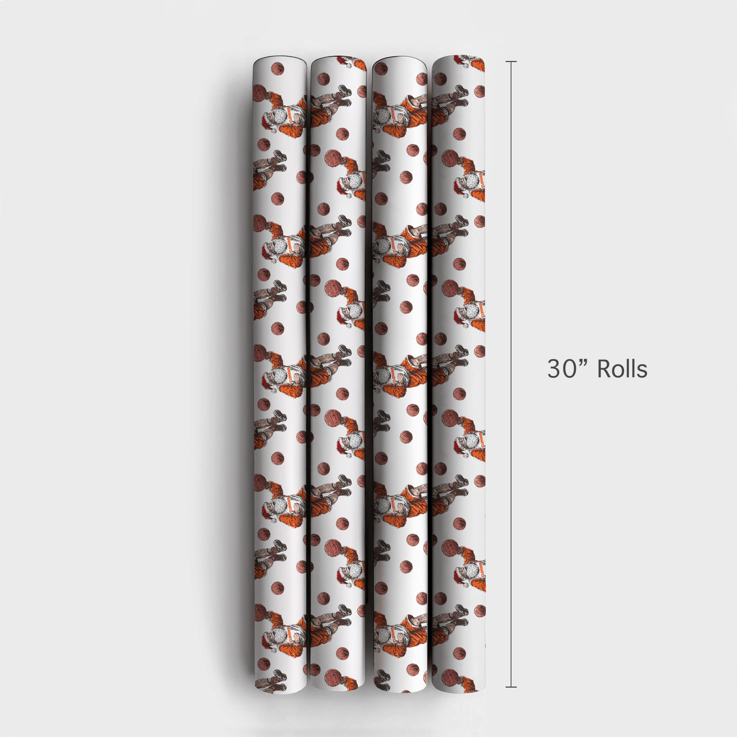 Orange & Jolly - Wrapping Paper - Aspen & Arlo