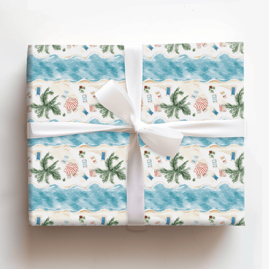 Sandy Shores - Wrapping Paper - Aspen & Arlo