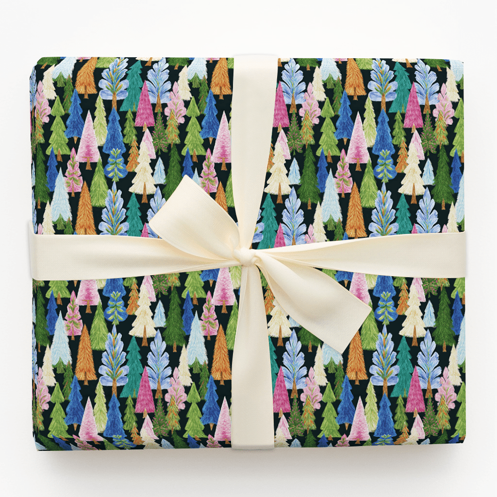 Moonlight Spruce - Wrapping Paper - Aspen & Arlo