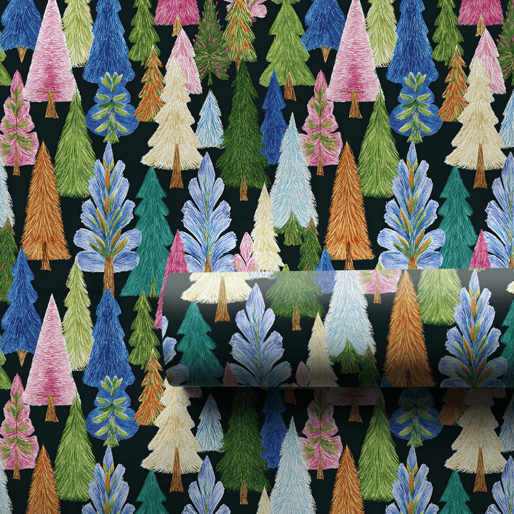 Moonlight Spruce - Wrapping Paper - Aspen & Arlo