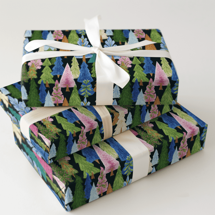 Moonlight Spruce - Wrapping Paper - Aspen & Arlo