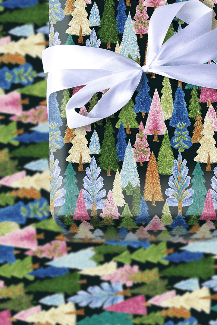 Moonlight Spruce - Wrapping Paper - Aspen & Arlo