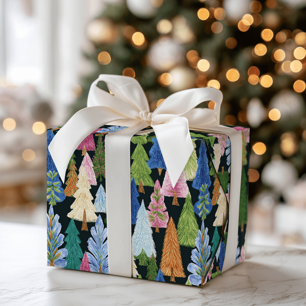 Moonlight Spruce - Wrapping Paper - Aspen & Arlo