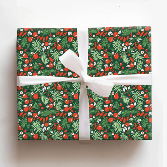 Festive Garden - Wrapping Paper - Aspen & Arlo