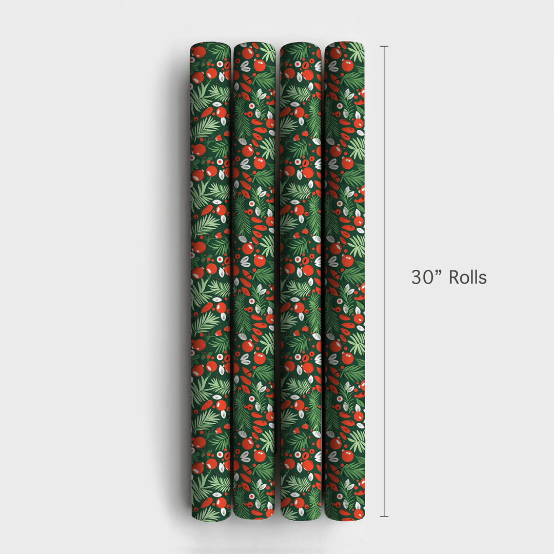 Festive Garden - Wrapping Paper - Aspen & Arlo