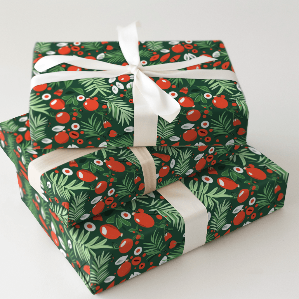 Festive Garden - Wrapping Paper - Aspen & Arlo