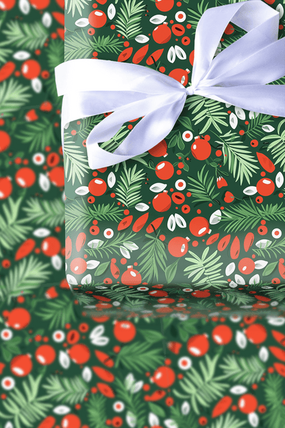 Festive Garden - Wrapping Paper - Aspen & Arlo
