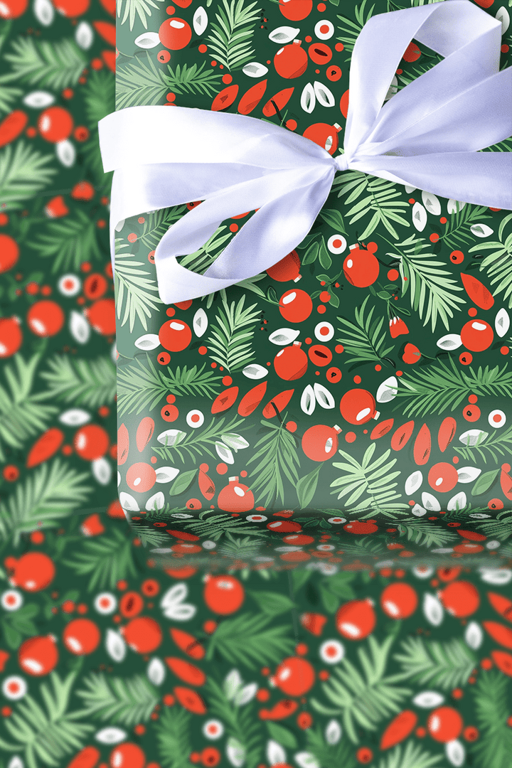 Festive Garden - Wrapping Paper - Aspen & Arlo