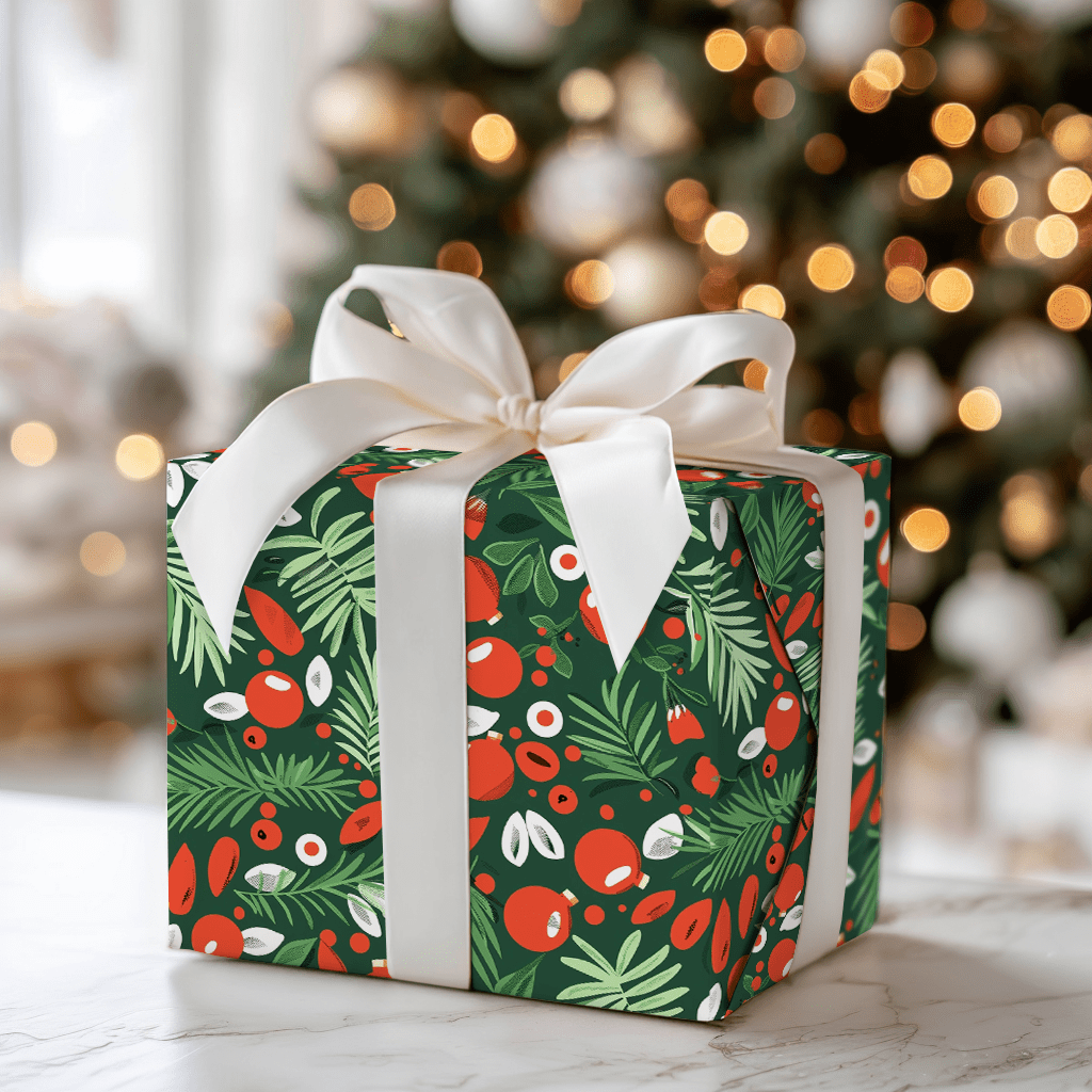 Festive Garden - Wrapping Paper - Aspen & Arlo