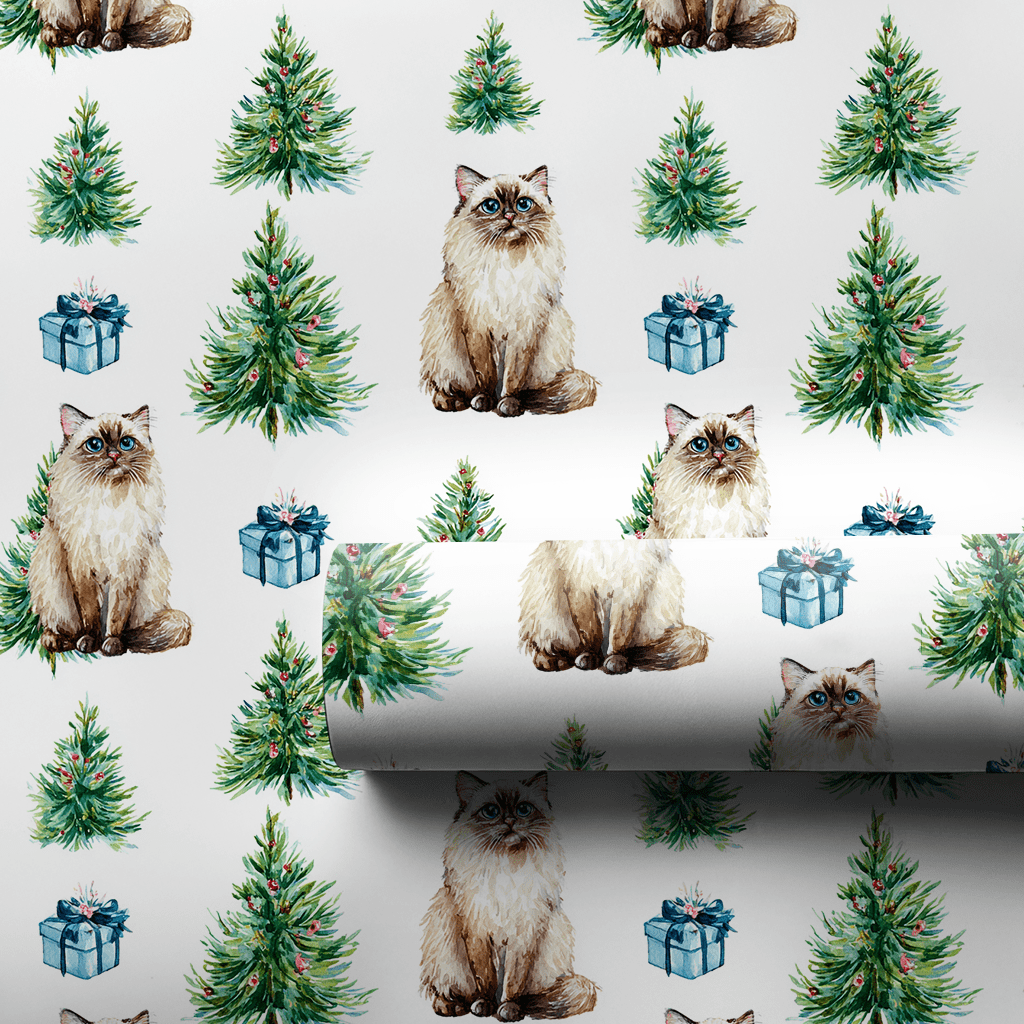 Purr the Gifts - Wrapping Paper - Aspen & Arlo