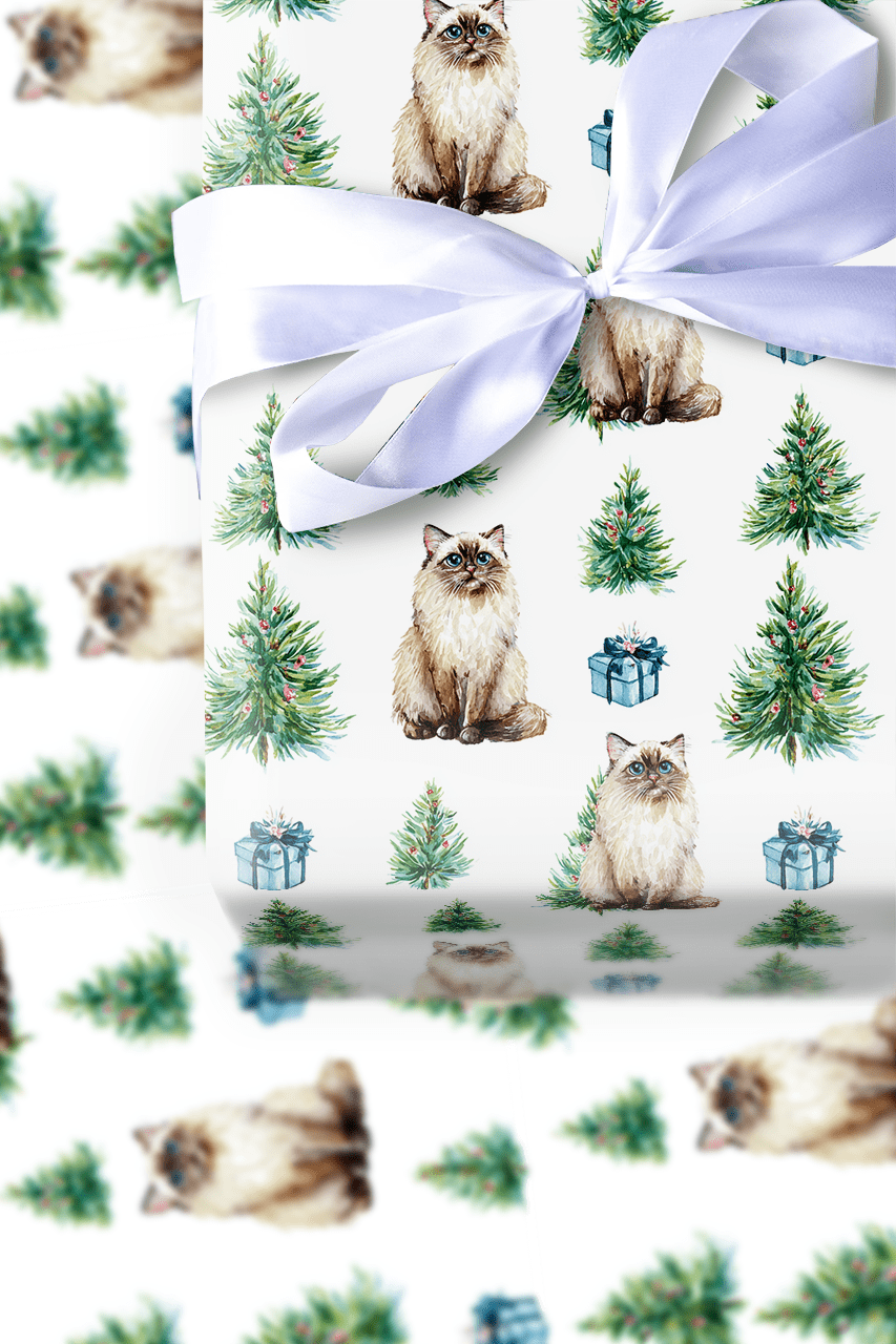 Purr the Gifts - Wrapping Paper - Aspen & Arlo