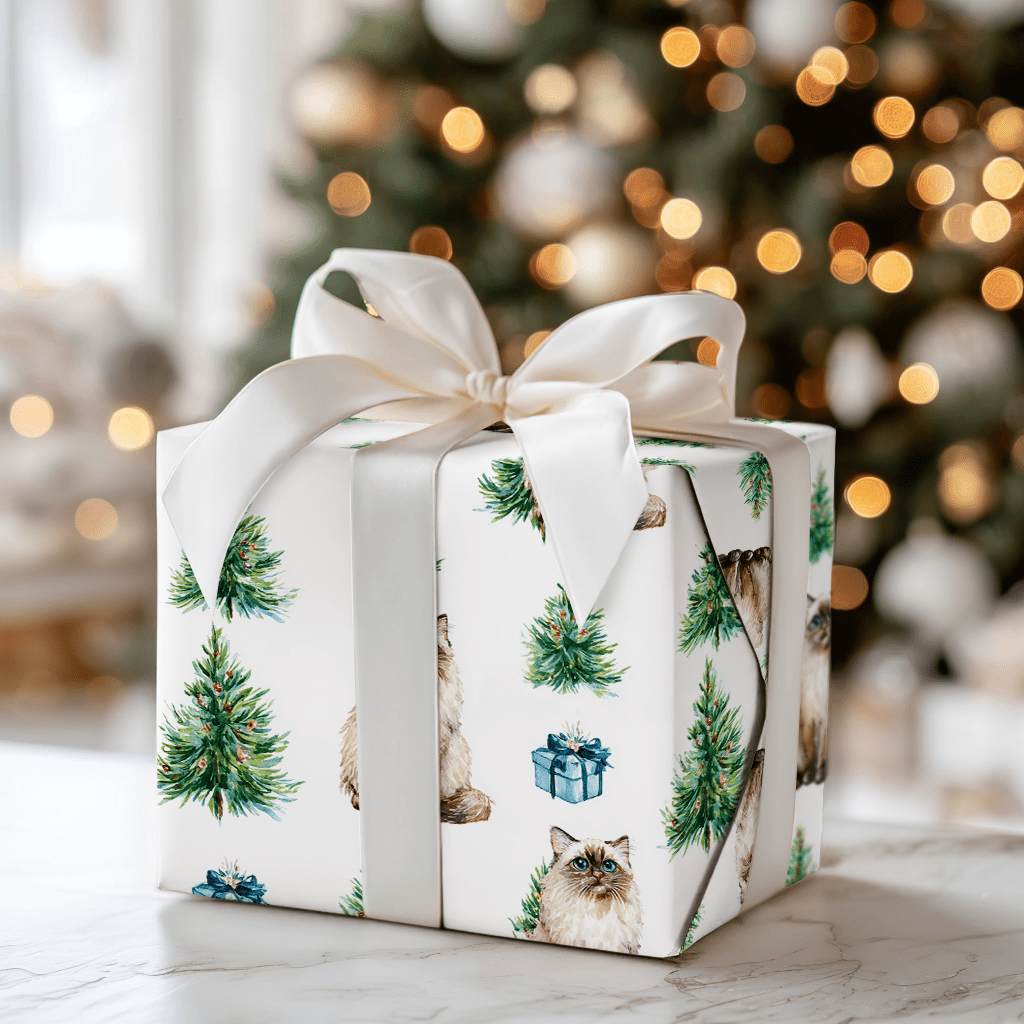 Purr the Gifts - Wrapping Paper - Aspen & Arlo