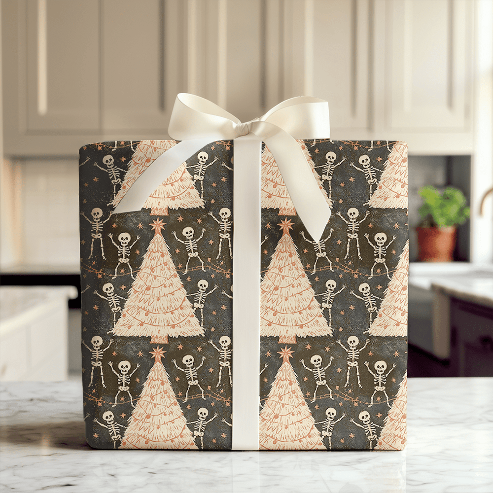 Rattlin, Round the Tree - Wrapping Paper - Aspen & Arlo