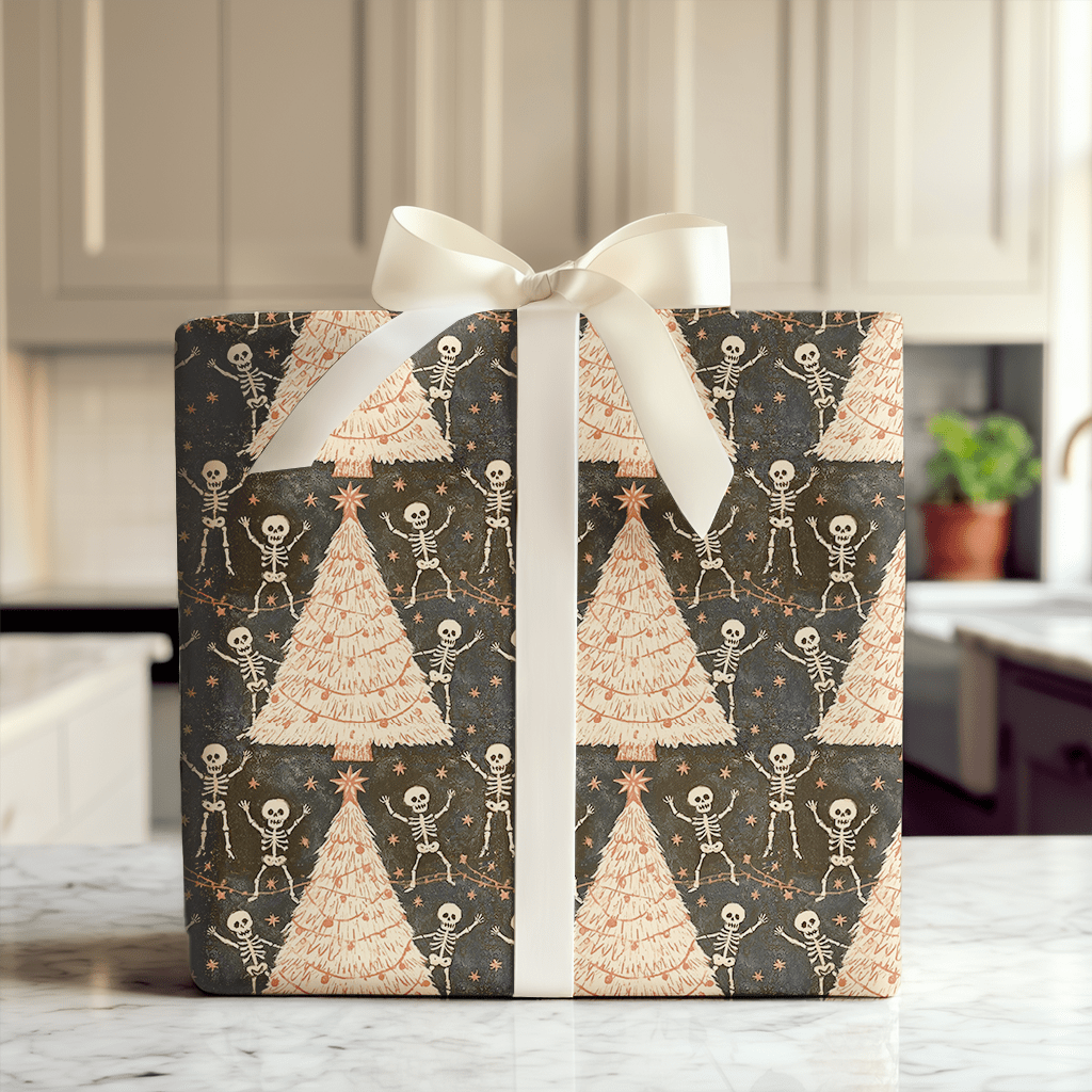 Rattlin, Round the Tree - Wrapping Paper - Aspen & Arlo