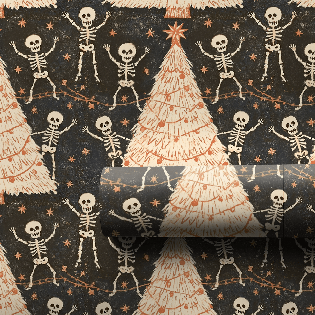 Rattlin, Round the Tree - Wrapping Paper - Aspen & Arlo