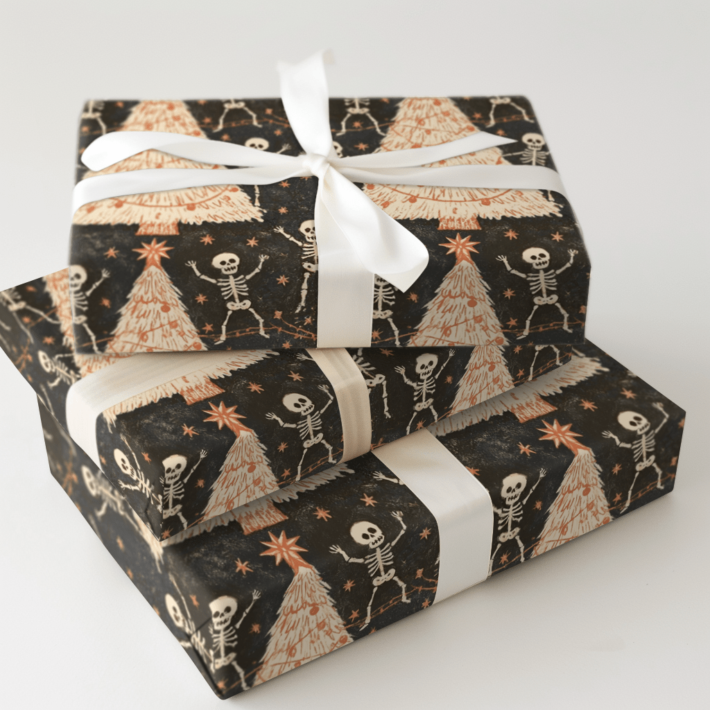Rattlin, Round the Tree - Wrapping Paper - Aspen & Arlo