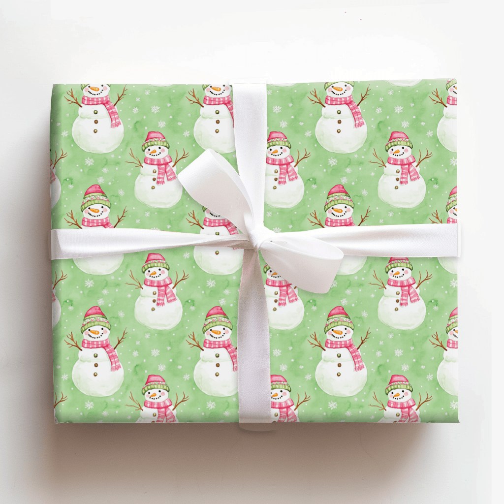 Mint to Be Frosty - Wrapping Paper - Aspen & Arlo