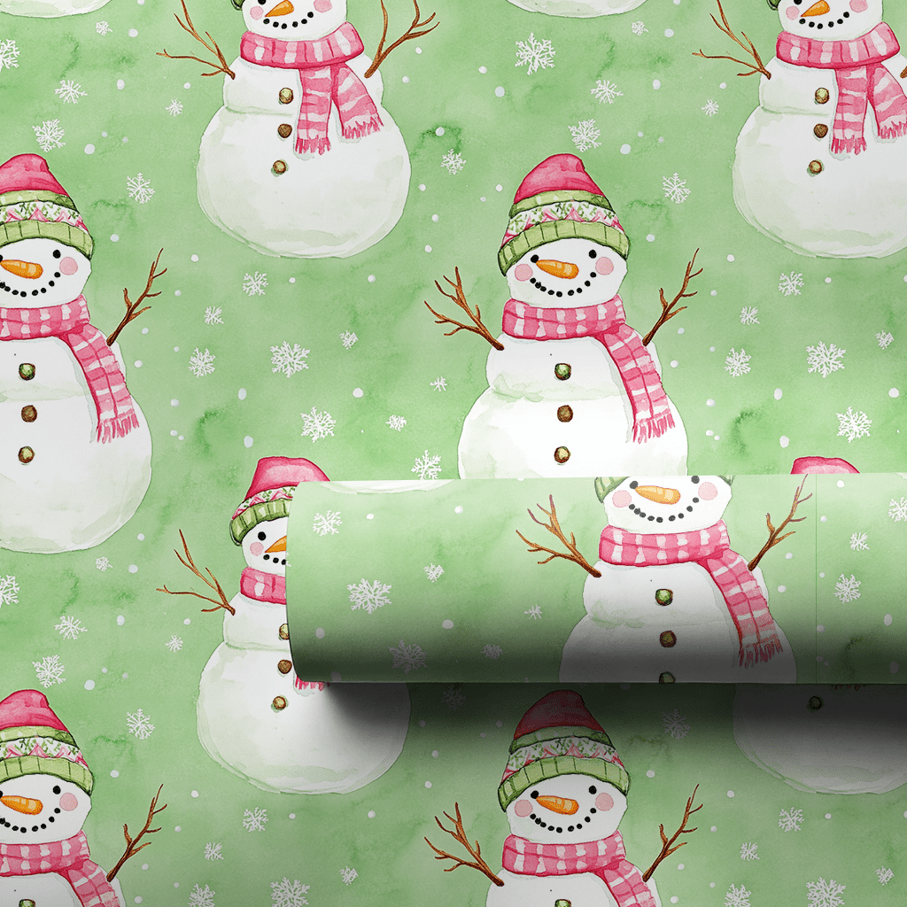 Mint to Be Frosty - Wrapping Paper - Aspen & Arlo