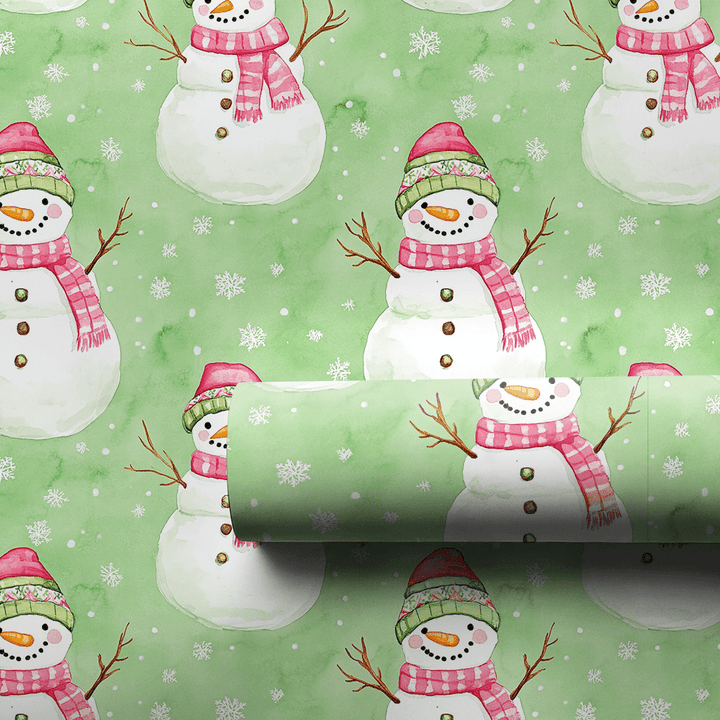 Mint to Be Frosty - Wrapping Paper - Aspen & Arlo