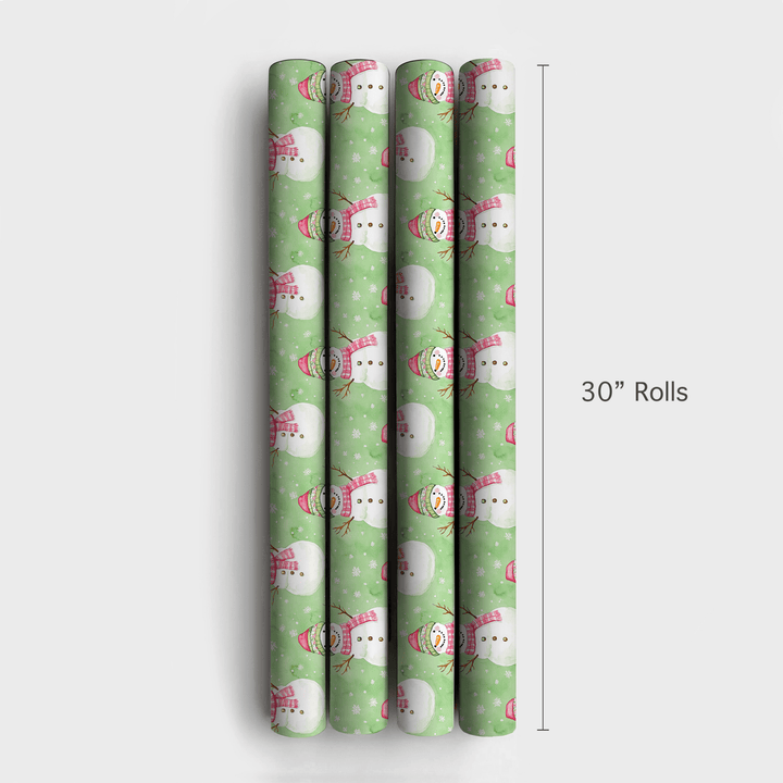 Mint to Be Frosty - Wrapping Paper - Aspen & Arlo
