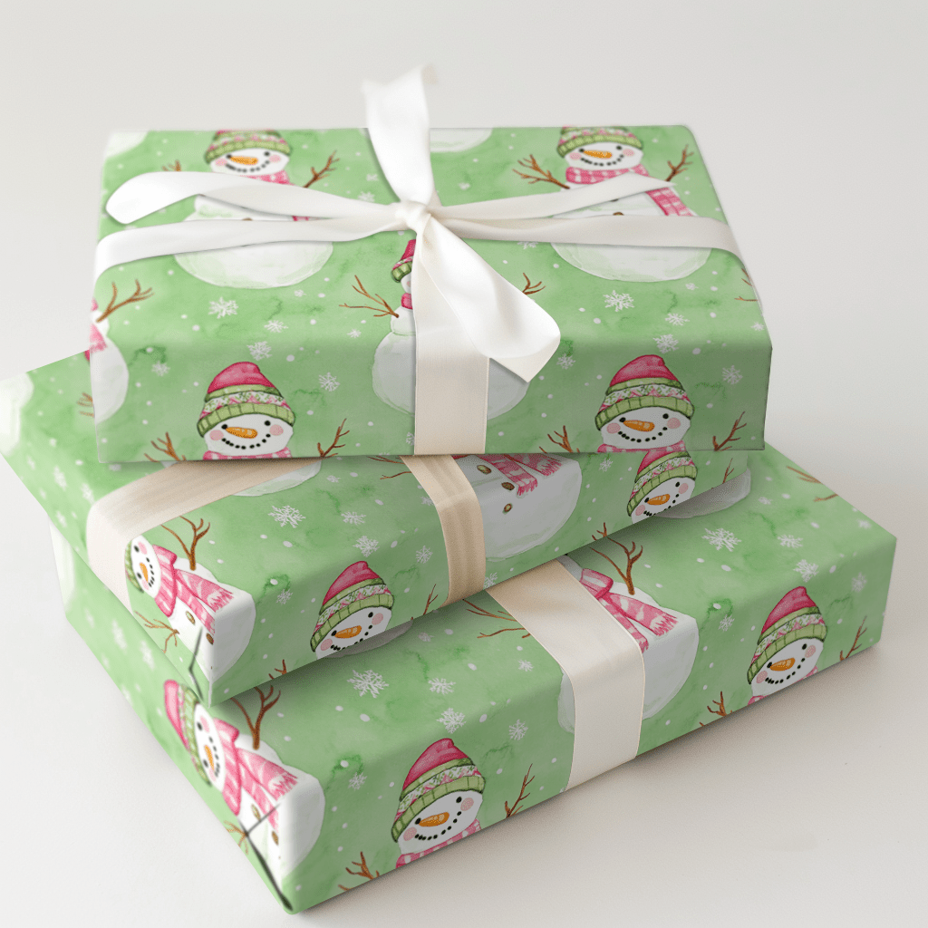 Mint to Be Frosty - Wrapping Paper - Aspen & Arlo