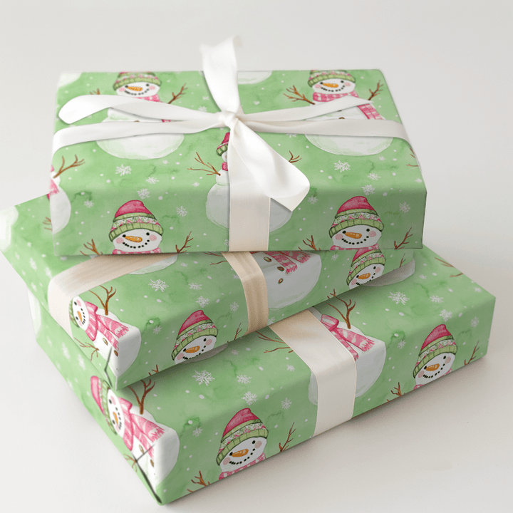 Mint to Be Frosty - Wrapping Paper - Aspen & Arlo