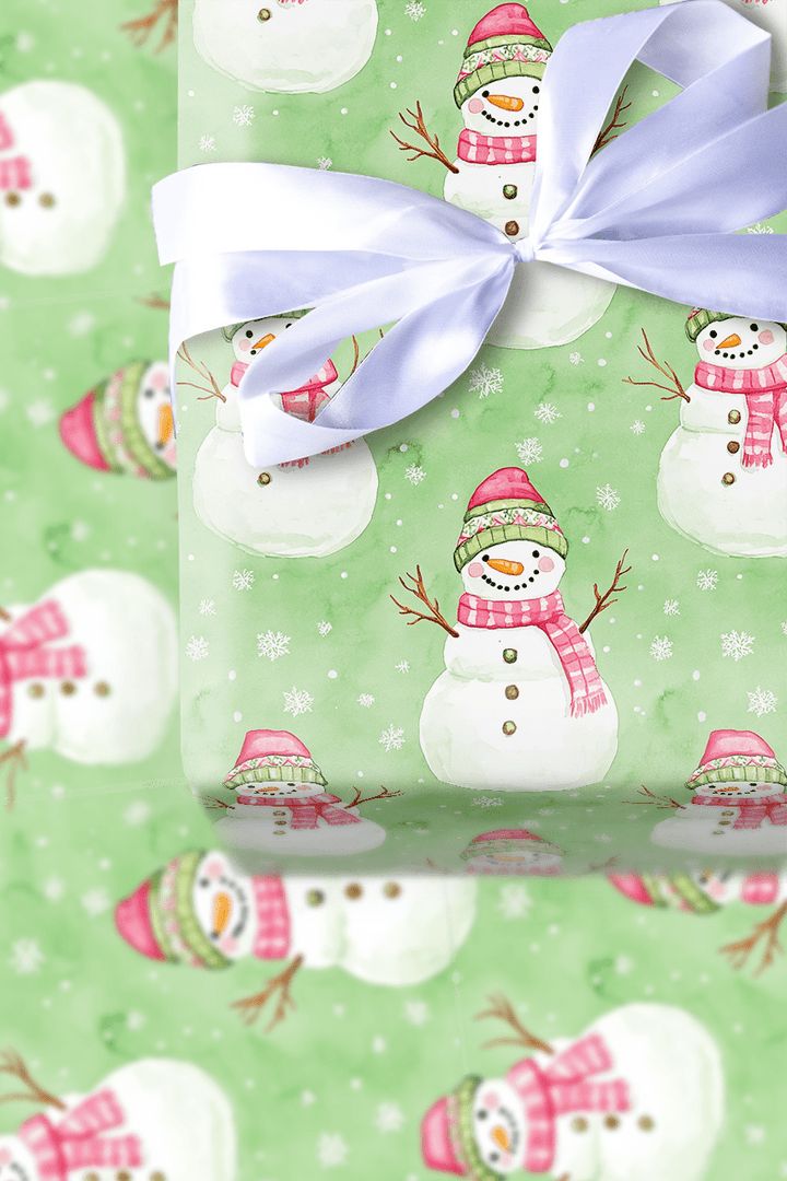 Mint to Be Frosty - Wrapping Paper - Aspen & Arlo
