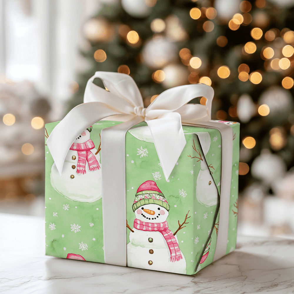 Mint to Be Frosty - Wrapping Paper - Aspen & Arlo
