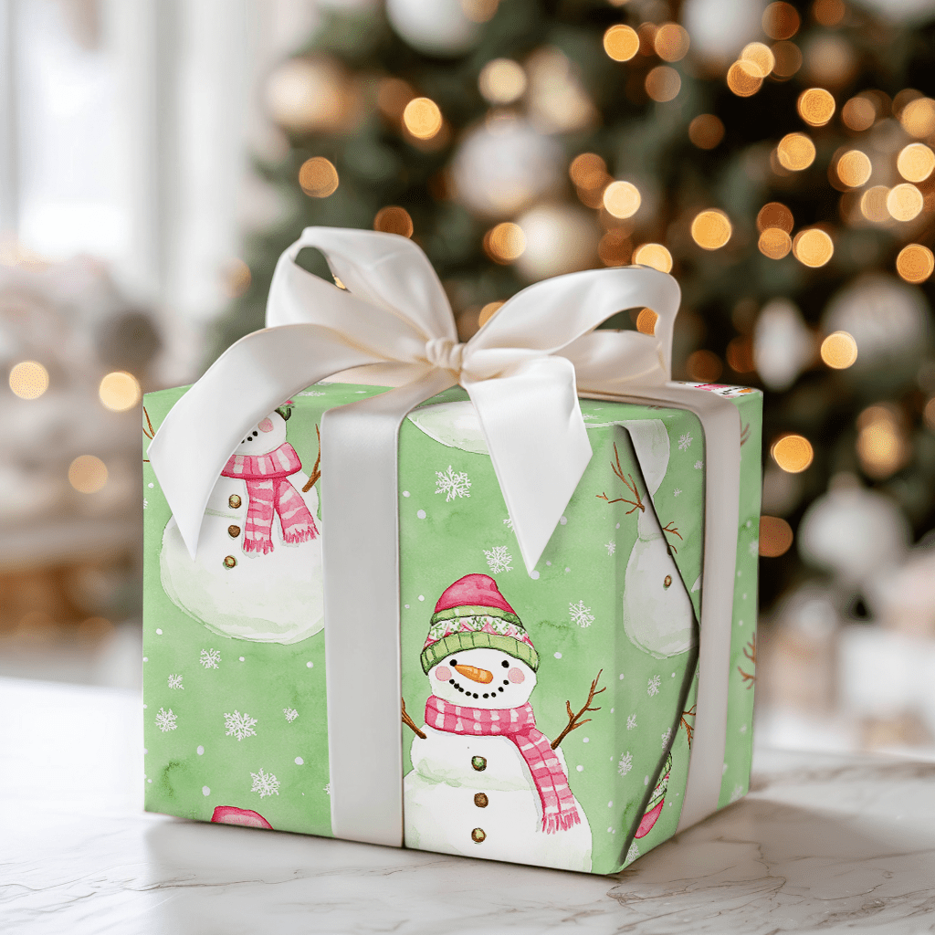 Mint to Be Frosty - Wrapping Paper - Aspen & Arlo