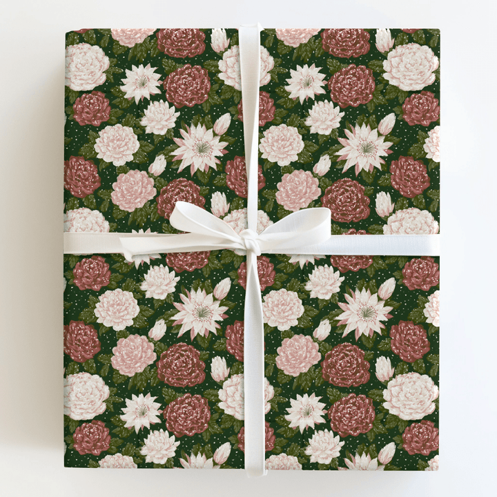 Crystal Camellia - Wrapping Paper - Aspen & Arlo