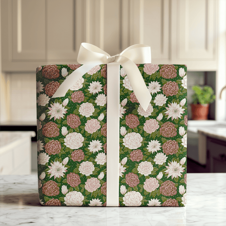 Crystal Camellia - Wrapping Paper - Aspen & Arlo