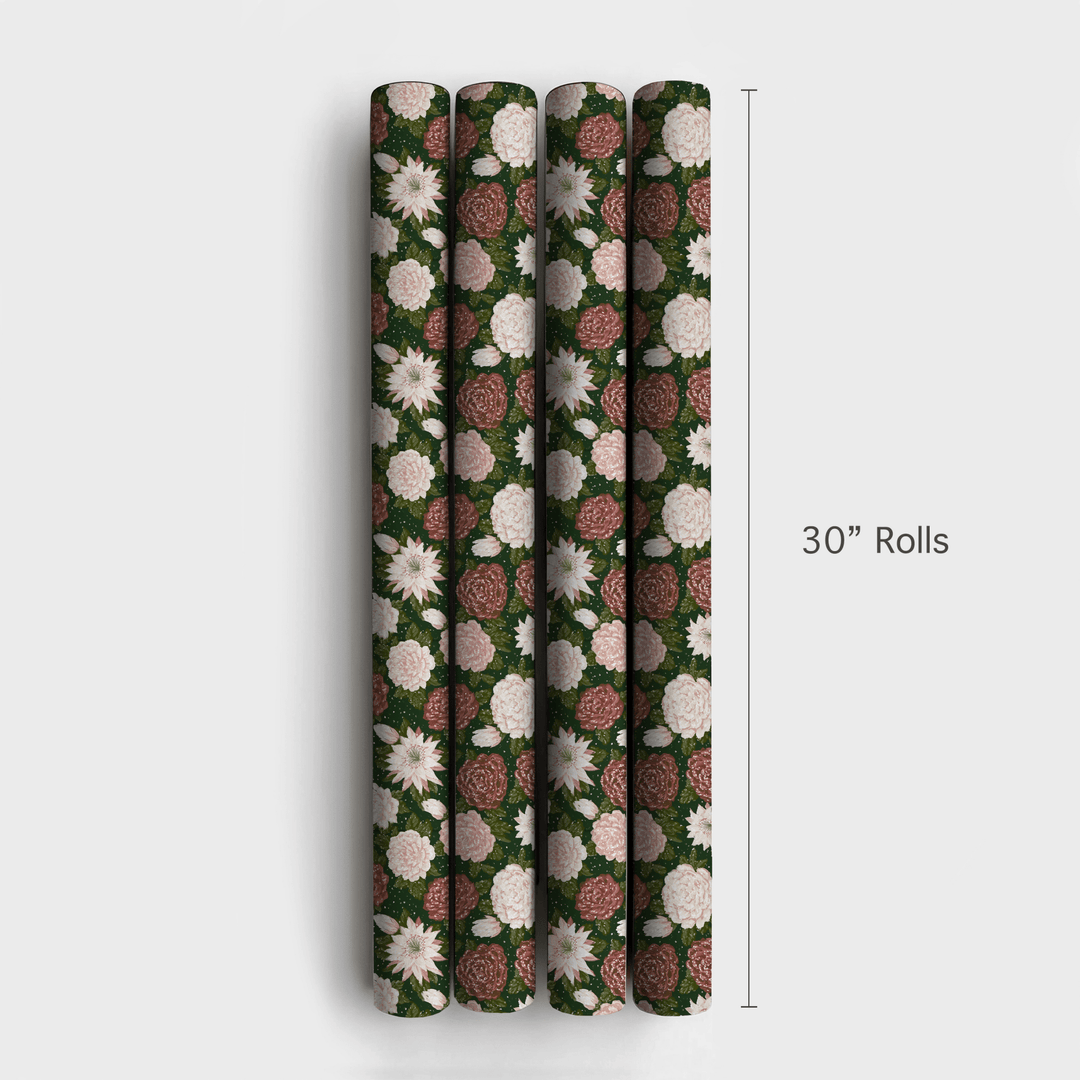 Crystal Camellia - Wrapping Paper - Aspen & Arlo