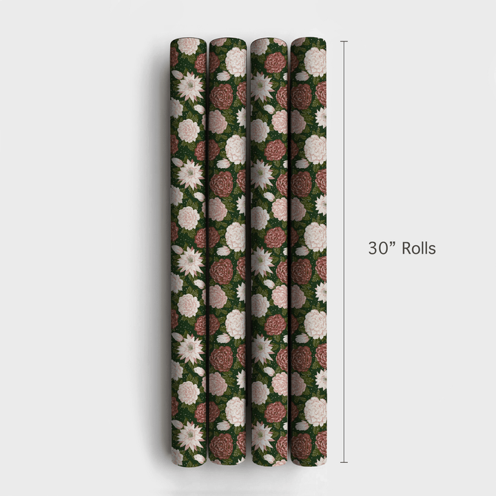 Crystal Camellia - Wrapping Paper - Aspen & Arlo