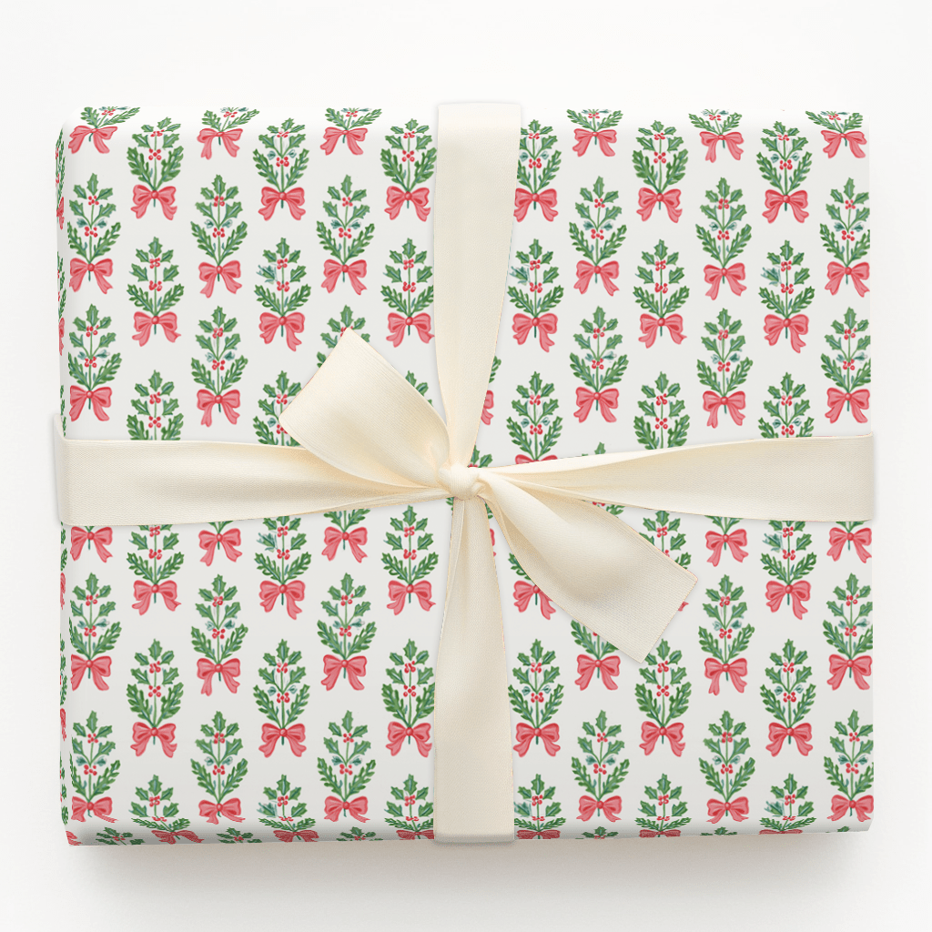 Tied with a Bow - Wrapping Paper - Aspen & Arlo