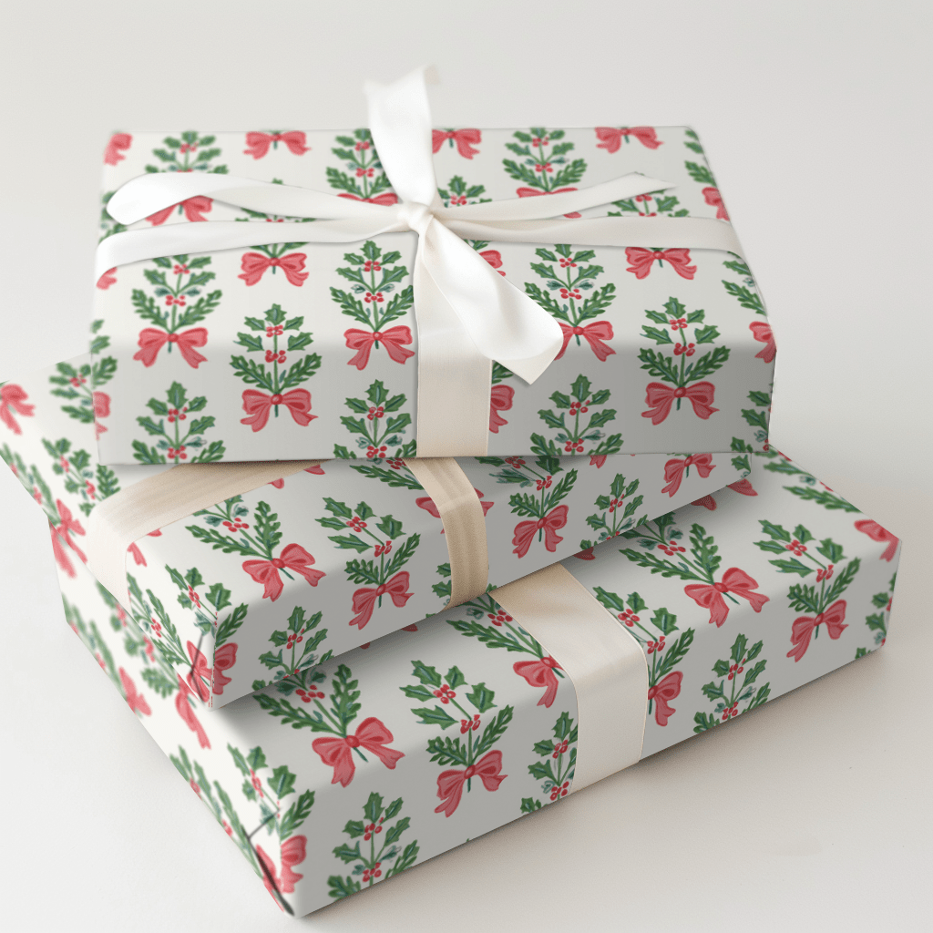 Tied with a Bow - Wrapping Paper - Aspen & Arlo