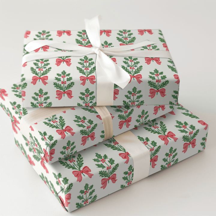 Tied with a Bow - Wrapping Paper - Aspen & Arlo
